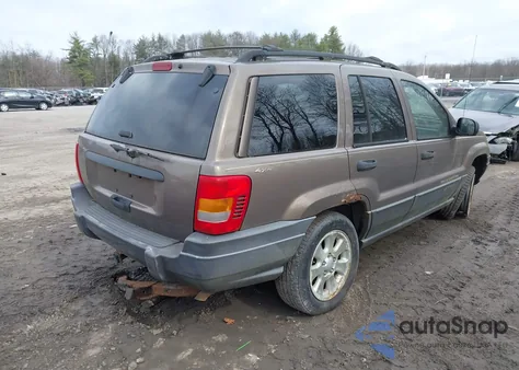 2001 Jeep Grand Cherokee Laredo из США, поврежденный, VIN 1J4GW48SX1C658610